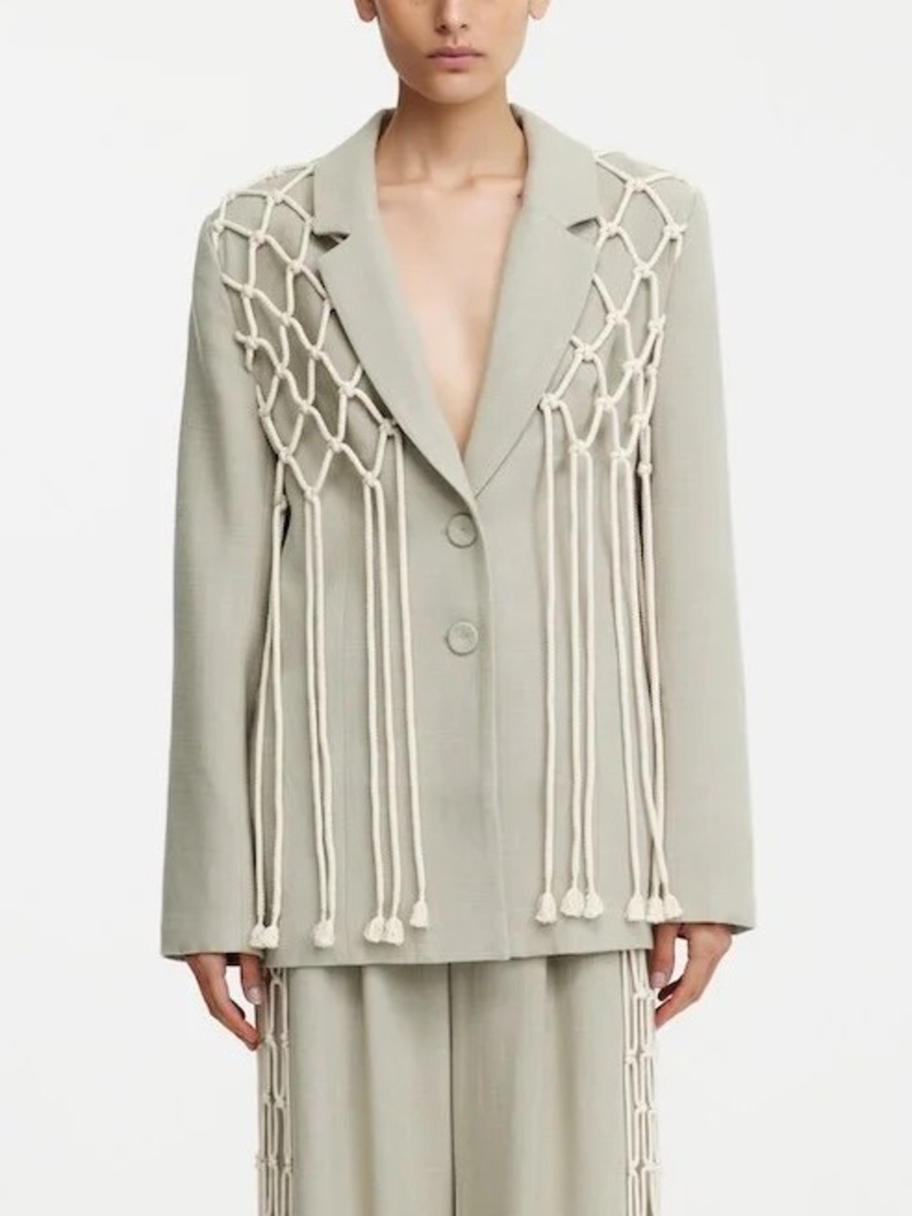 Rowan Blazer in Moss